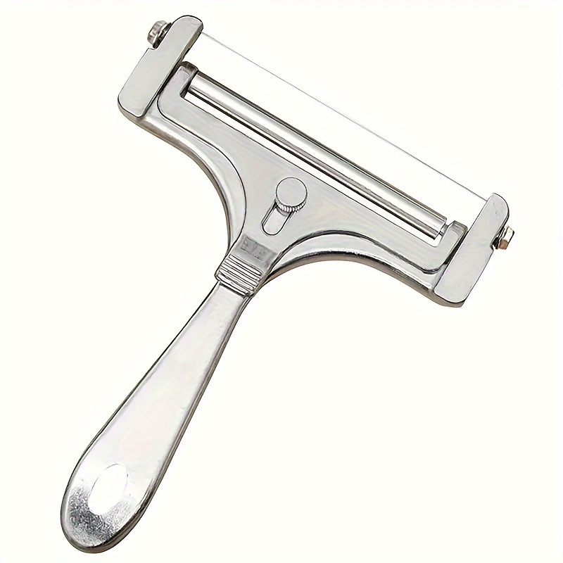 Image of 1pc Cheese Slicer Adjustable Thickness Cheese Divider Scraper Tool Kitchen Gadget