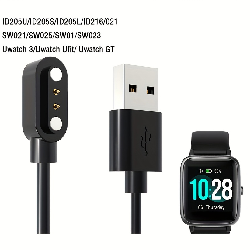2 Caricatori Magnetici Per Smartwatch - Cavo USB 2 Pin 4mm Universale, Ricarica Rapida - Foto 8