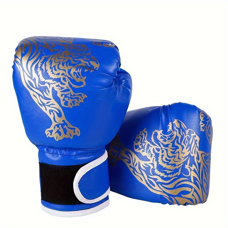1 Pair 6oz - Kids Boxing Gloves - Features Thickened Sponge Padding, Ideal For Indoor And , Training Gloves Suitable For Boxing Beginners