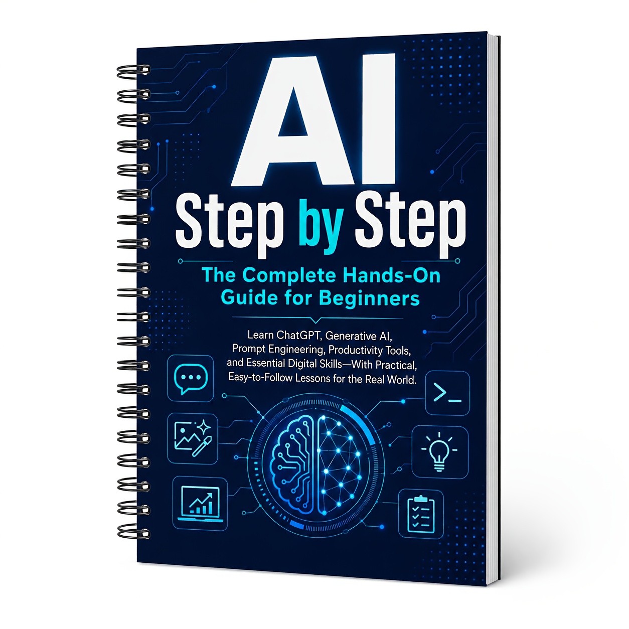 TEMU Ai Step By Step : The Complete Hands-on Guide For Beginners, Learn Chatgpt, Generative Ai, Prompt Engineering, Productivity Tools, And Essential