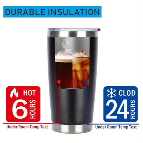 24pcs 20oz stainless steel insulated tumblers with lid and straw bulk double wall vacuum water cups for coffee drinks travel mug
