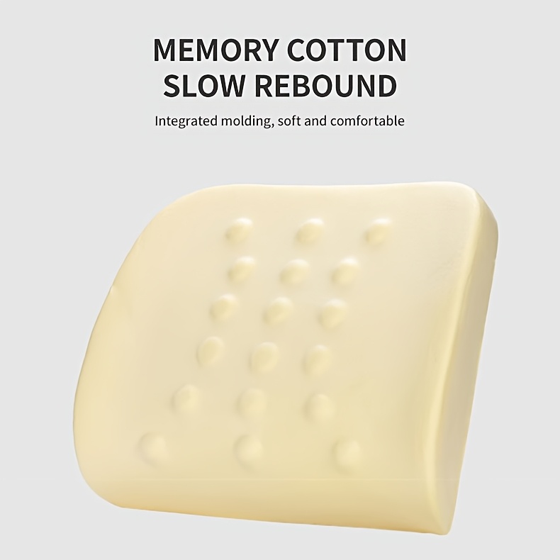 office chair lumbar support pillow car backrest cushion with slow rebound memory foam for gaming and office chairs Product details 5