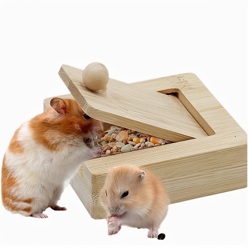 3 Interactive Wooden Rabbit Toys for Small Animals