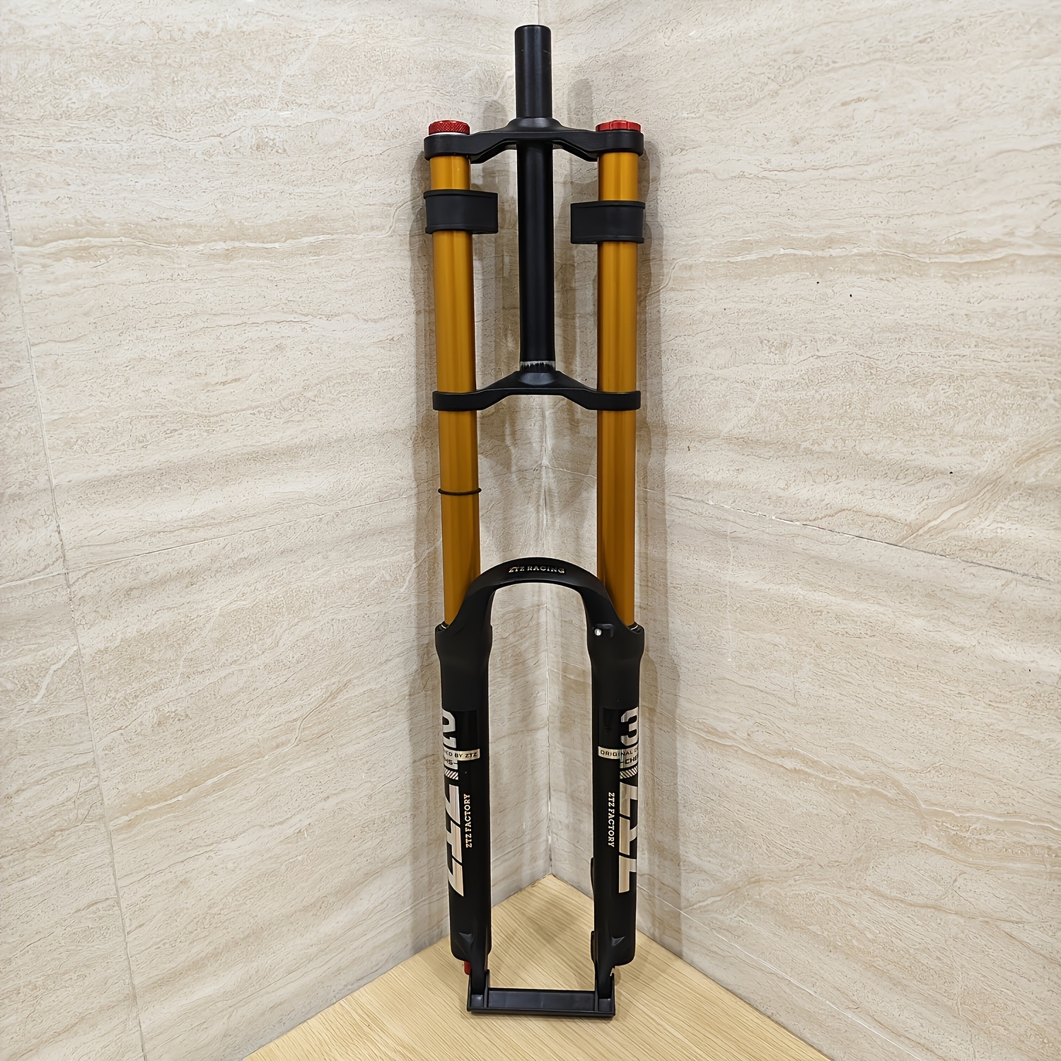 ztz 26 27 5 29 inch mtb bicycle shock absorber suspension fork mountain bike front fork 9 100mm qr manual locking suitable for all   and mountain bike accessories offroad cycling cycling accessories   material