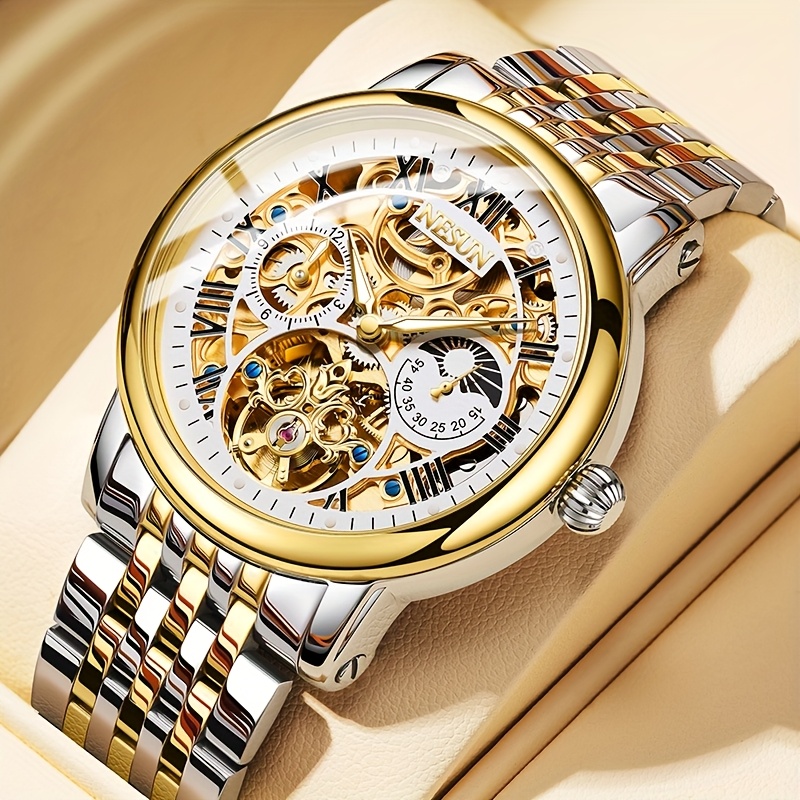 NESUN Automatic Mechanical Men's Watch with Luminous Features