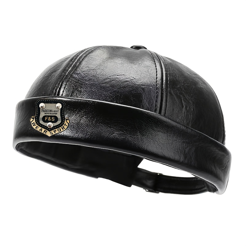 TEMU Chapeau de propriétaire couleur unie, chapeau à plaque légère, chapeau Yapi tendance pour hommes, style , mode féminine polyvalente, chapeau de