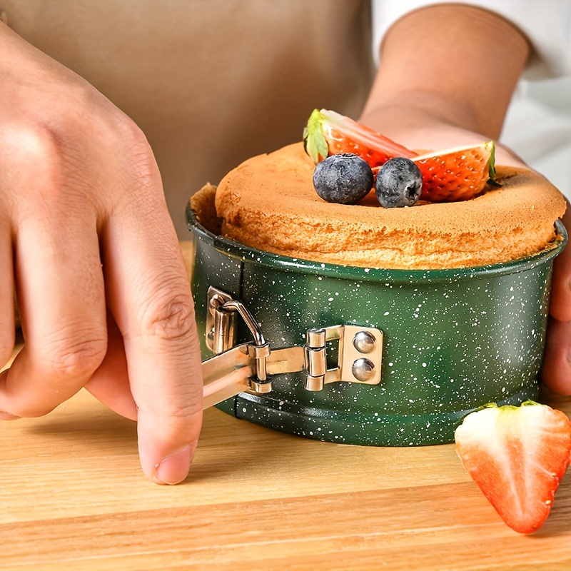 1pc small springform cake pan loose bottom baking cake mold Temu