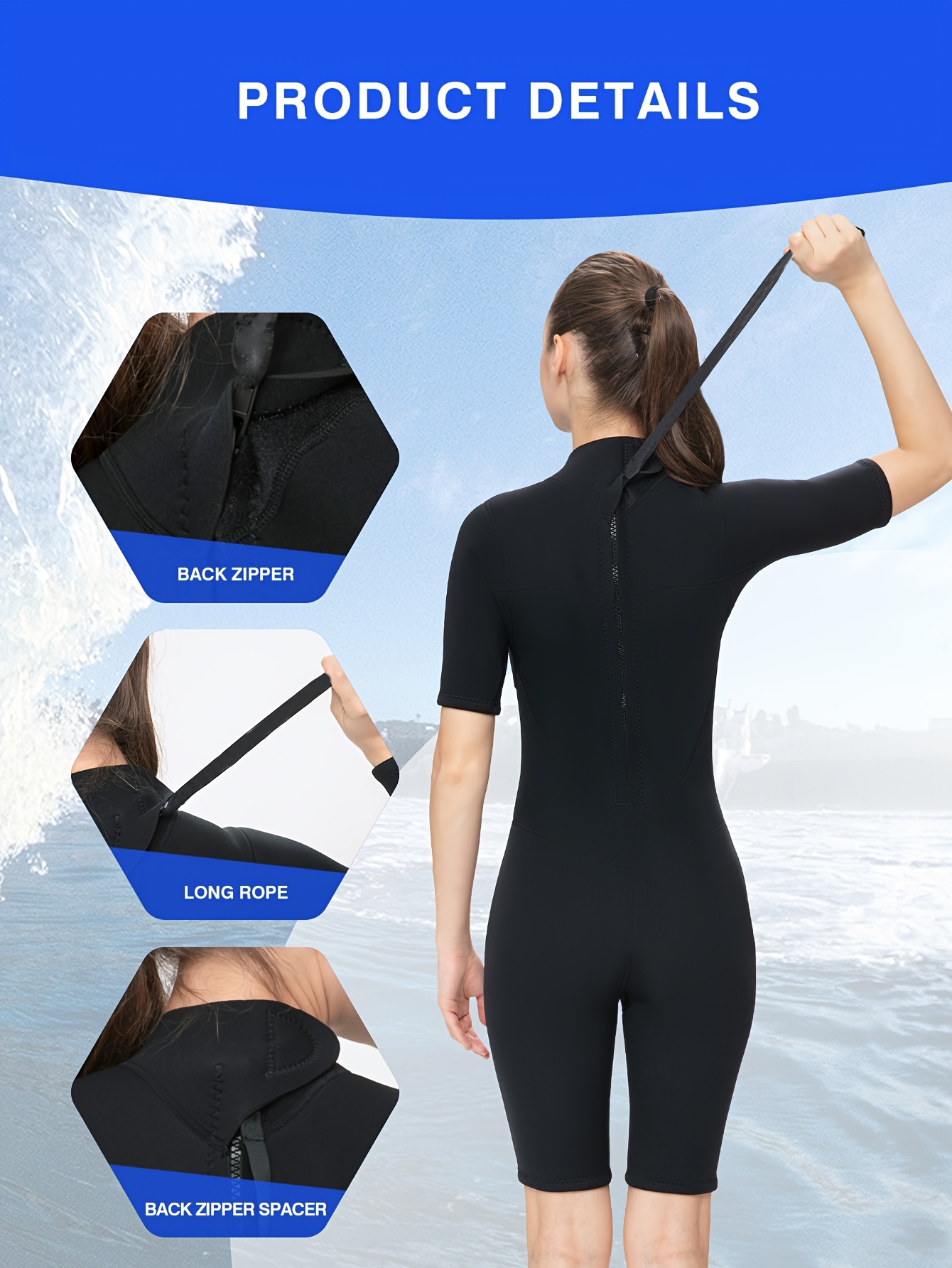 Neopreno Natacion BaÃ±adores Una Pieza Mujer Swimsuit BaÃ±ador De