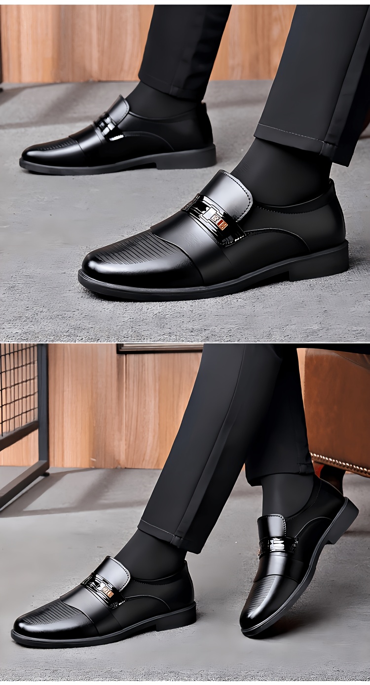 Slip-On Loafers, Heren Business Casual Schoenen, Modieuze Veelzijdige Oxfords, Trouwschoenen voor Heren, Rij Schoenen