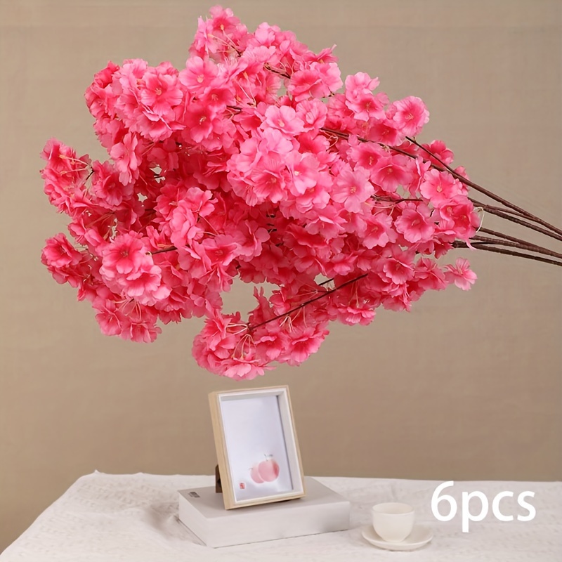 Artificial Oversized Cherry Branches - Perfect For Wedding Arch Faux Flower Decor And Indoor Scenery Decoration