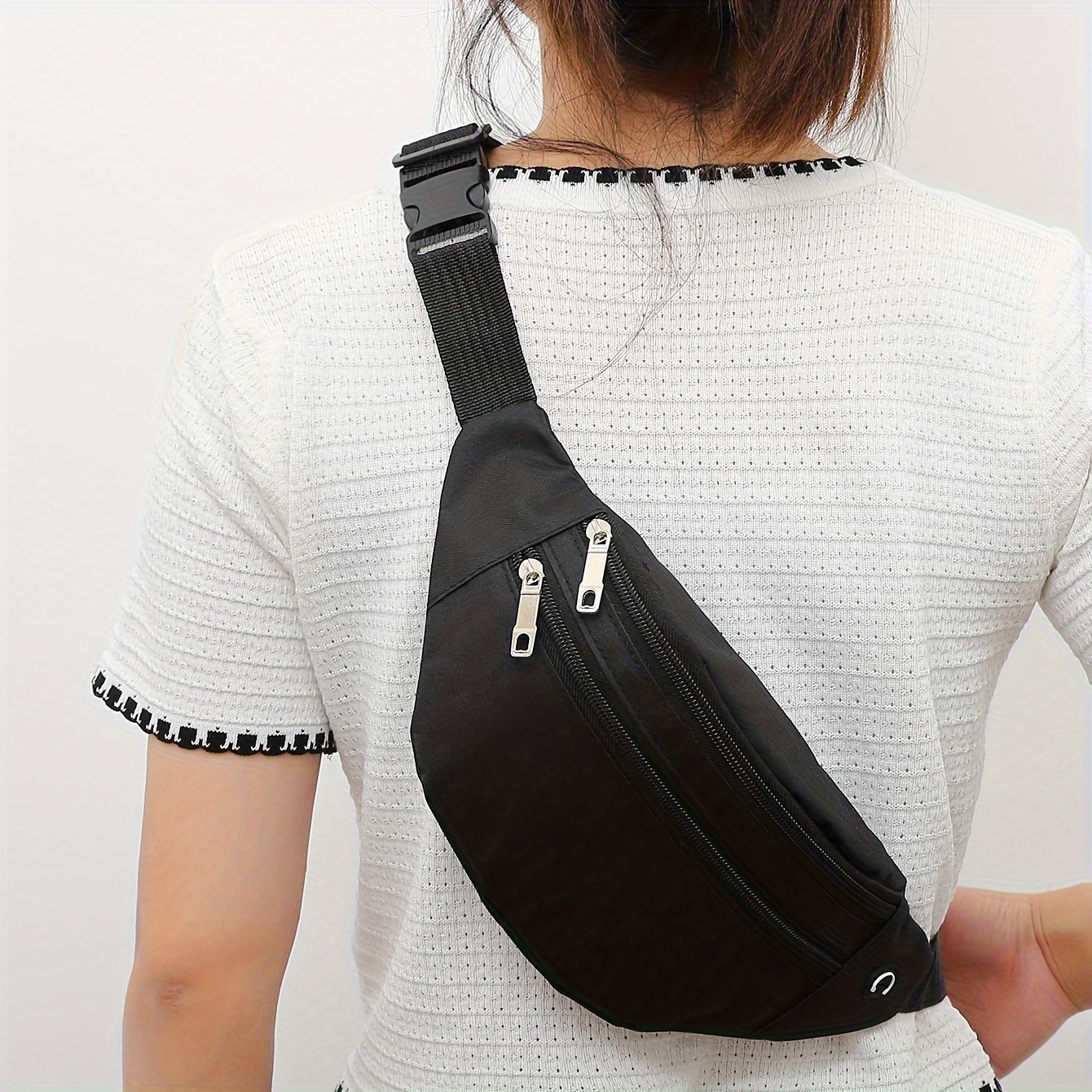 leichte oxford hüfttasche verstellbarer gurt Temu Switzerland