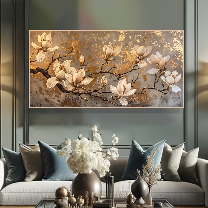 

Luxurious -tone Canvas Art Print, 23.6x47.2in - For & Bedroom,