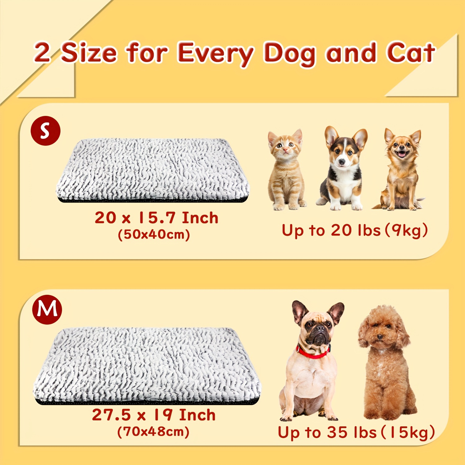 extra warm   pad soft cat bed thermal   mat for outdoor and indoor large kittens small   Product details 3