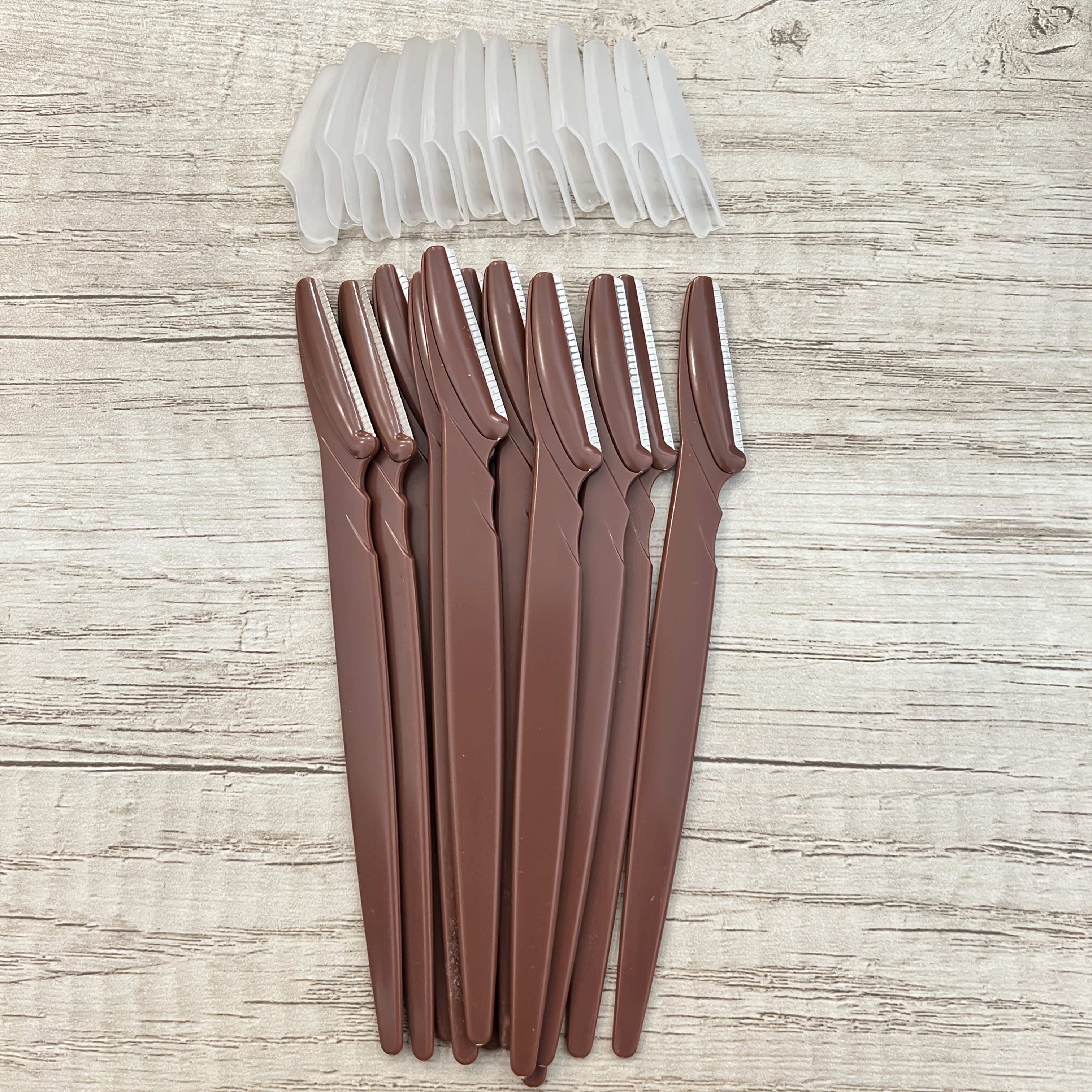 24pcs Eyebrow Razor And Facial Trimmer Set, Unisex Dermaplane Hair Removal Tool With Protective , Precision Folding Eyebrow Shaver For Face Upper Lip , Personal Care Beauty Tools For Beginners