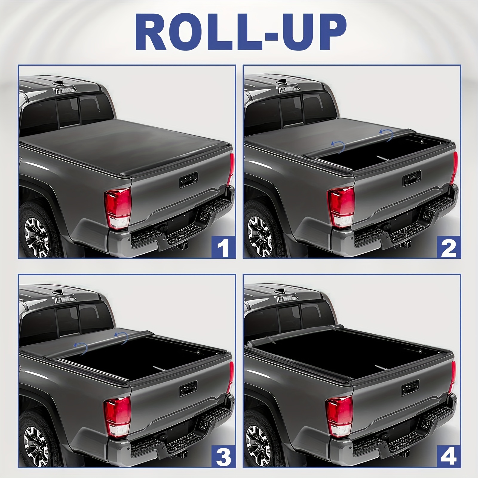 LUND 96874 LUND Genesis Elite Roll-Up Soft Tonneau Covers | Summit Racing