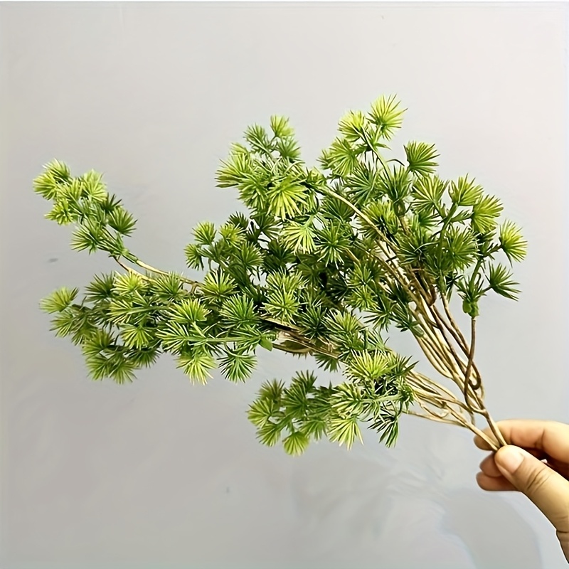 1pc Lifelike Artificial Pine Branches - Perfect For Decor, Weddings, Engagements, Parties | Modern Minimalist Cedar For Christmas Display & Hotel Accents