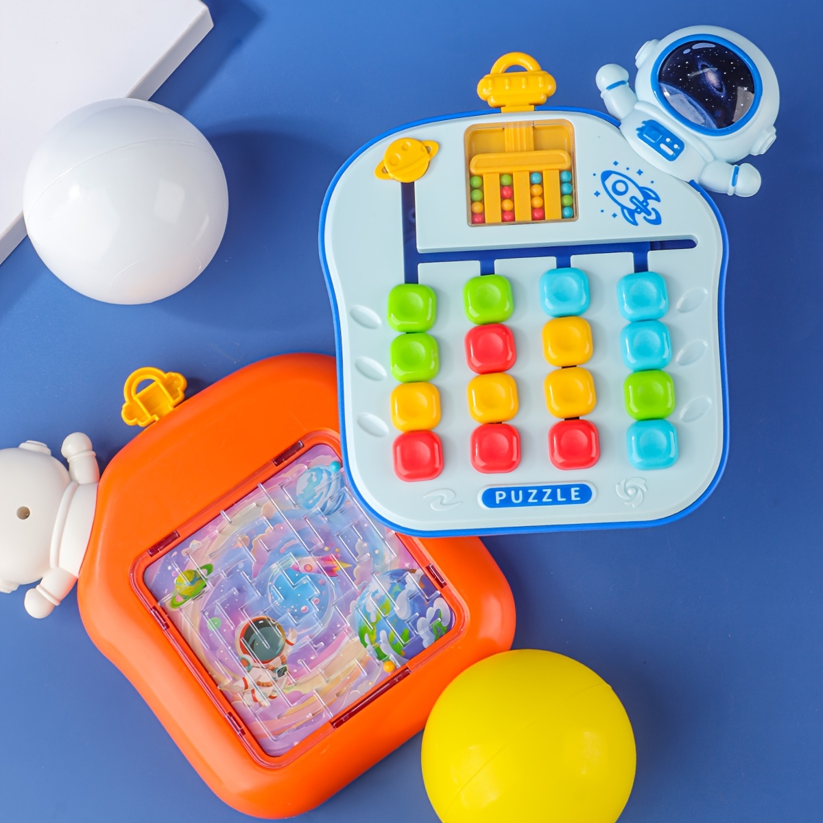 Four-Color Maze Game for Kids