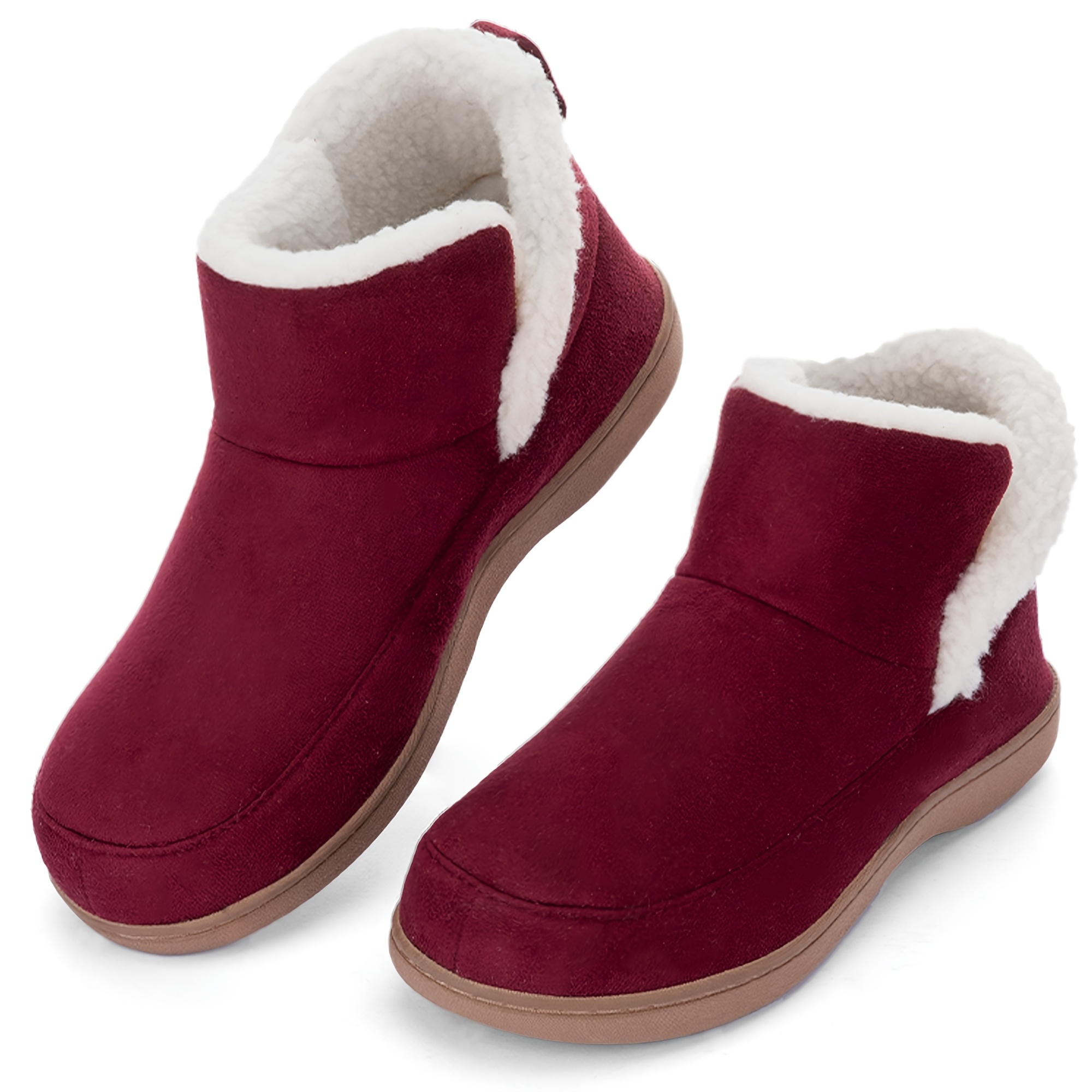   womens ankle boot slippers lined with       for indoor and outdoor use holiday gift shoes women shoes Product details 5