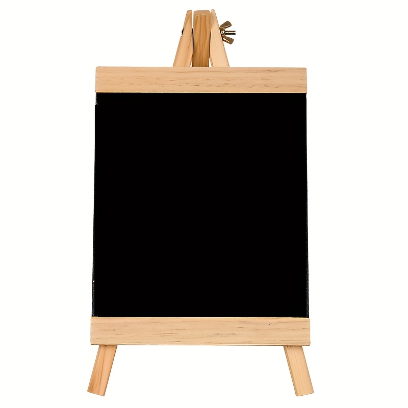 Image of Vintage-style Wooden Chalkboard Sign With "soft Drinks" Illustration - Suitable For Bars, Bedrooms, And Living Rooms | Erasable Message Board, No Power Required