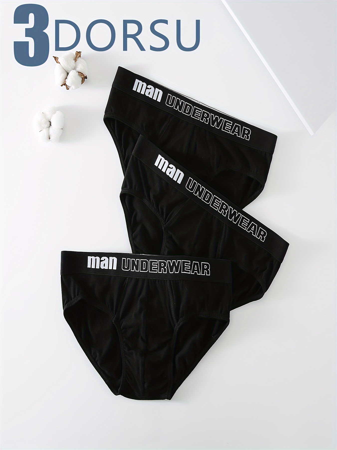 Mens Cotton Underwear Without Elastic Band Temu United States