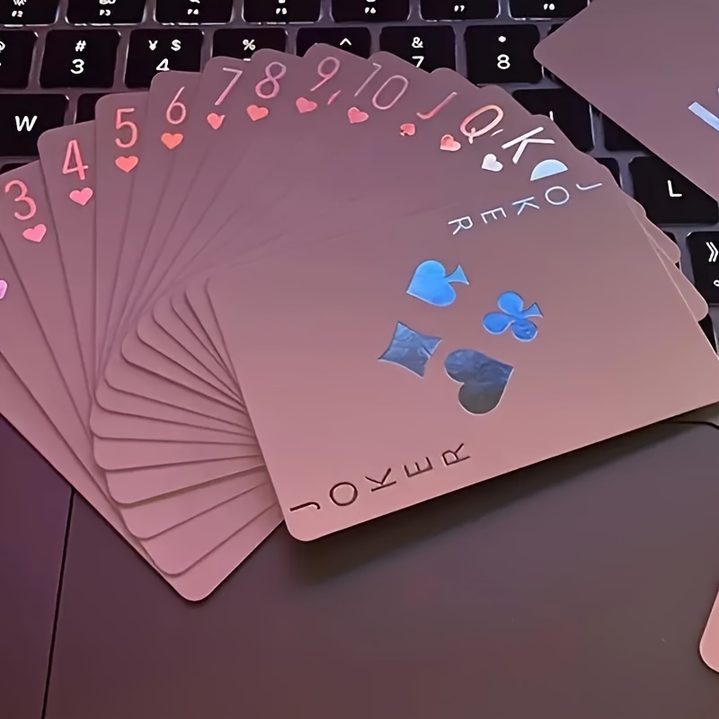luminous playing cards for nighttime fun ideal for parties gifts durable cardstock great for christmas halloween and thanksgiving details 1