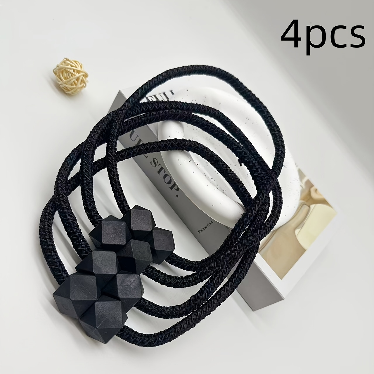 E-shop Starke Haken Gardinenbinder - Modernes gedrehtes Seil Design, geeignet für Wohnzimmer, Büro und , Neue Haken Gardinenbinder, Elegante dekorative