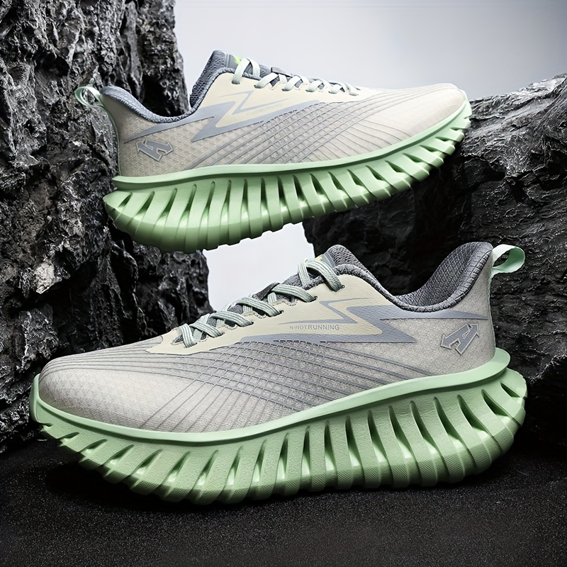 Men's Running Shoes, High-Quality Casual Sneakers, Outdoor Trail Running Shoes, Slip-Resistant and Durable Mesh Breathable Lightweight Hiking Shoes, Indoor/Outdoor Road Running Shoes, Fashionable Student Sneakers, Fitness Shoes, Large Size Shoes