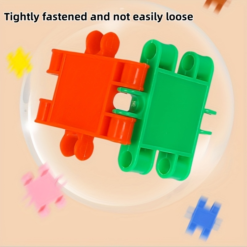 Kindergarten Plastic Square Toy Blocks
