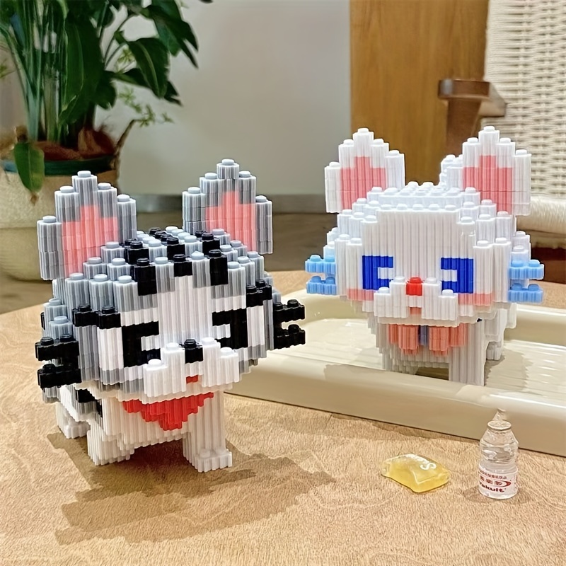 2200pcs Cat Building Block Set DIY Puzzle Toy for Adults