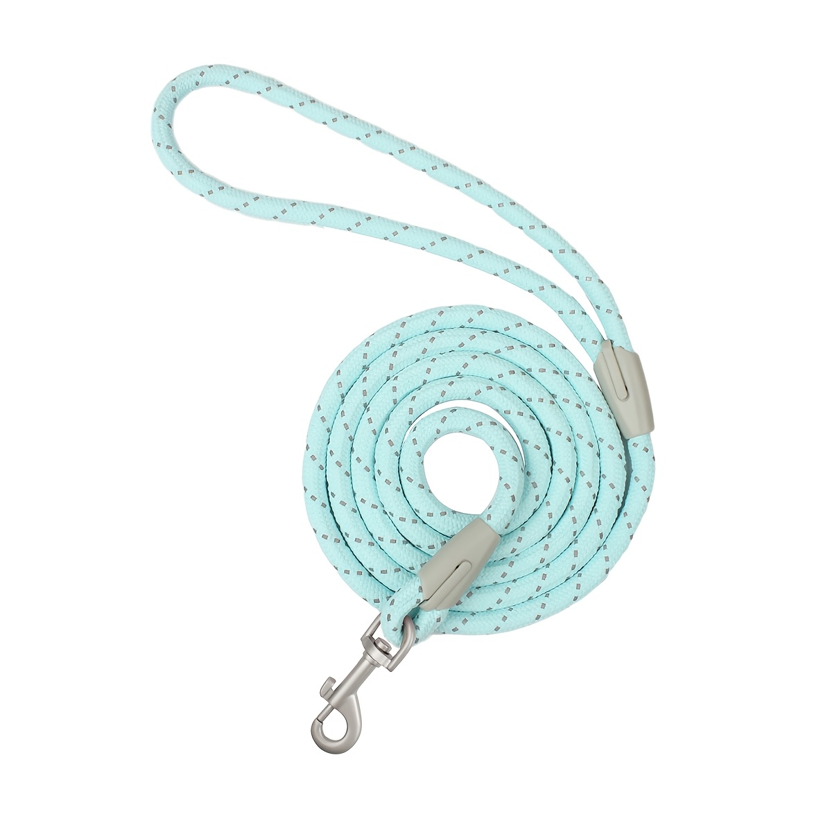 Reflective Macaron-colored Nylon Dog Leash For Small To Medium Breeds - , Non-electric Pet Lead For Outdoor Walking And Running