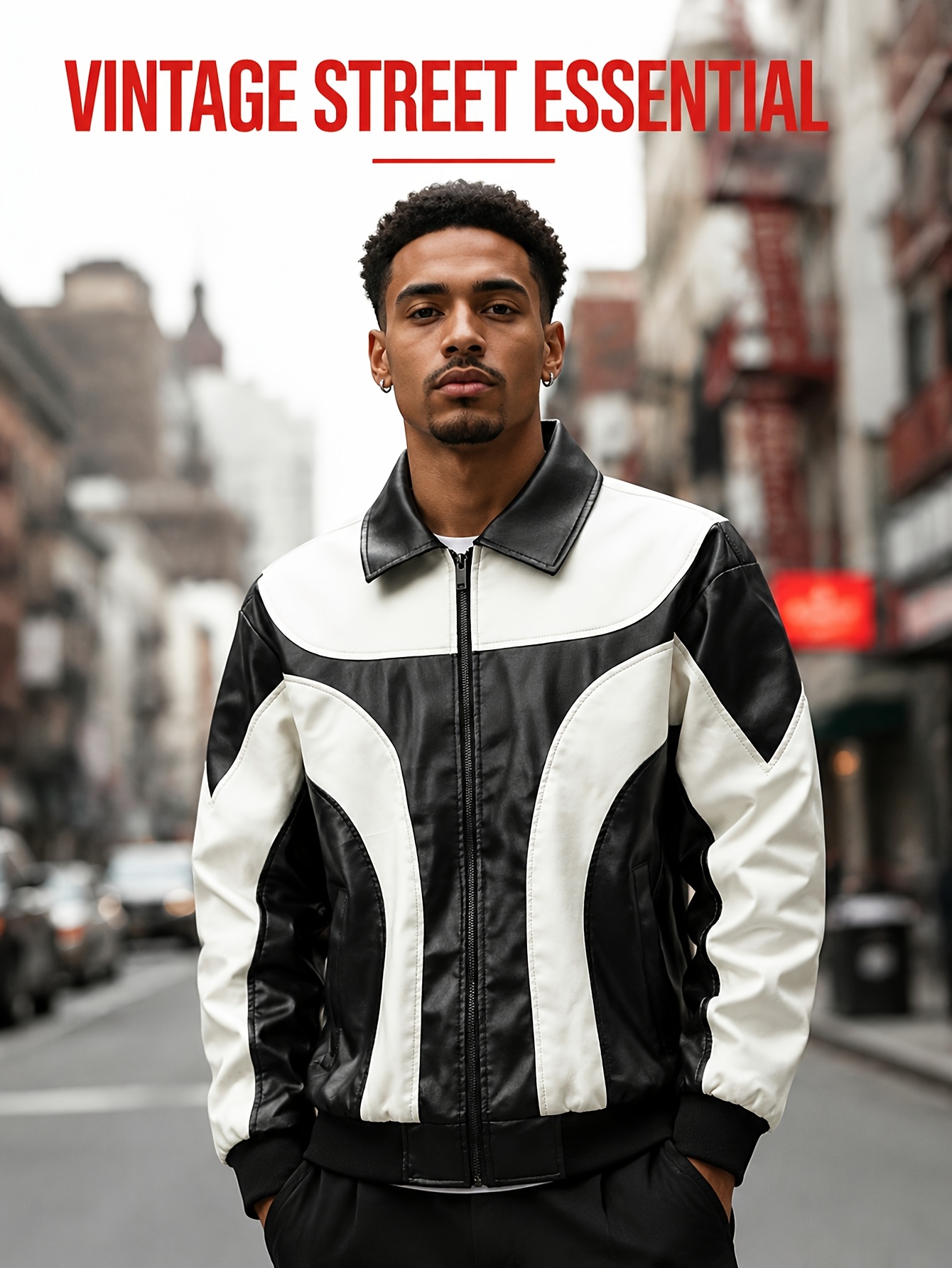 leather jacket spikes sold on Temu United States