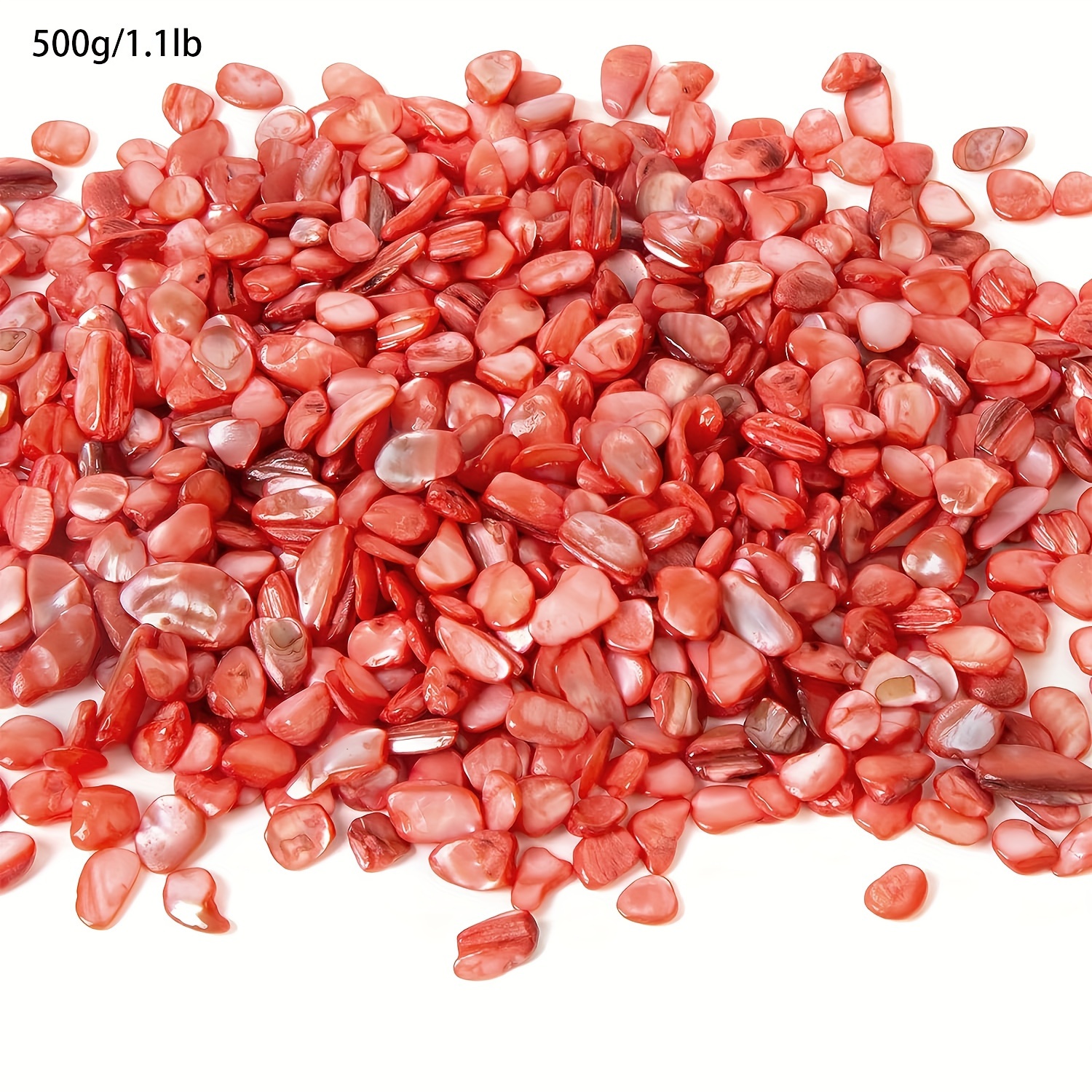 Crushed Glass Vase Filler 500gr - Pink