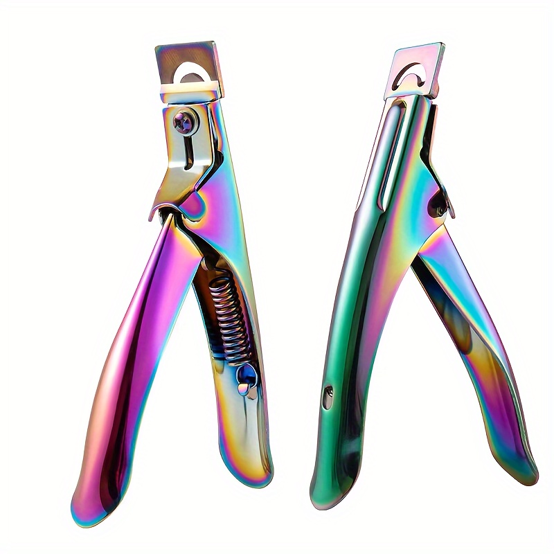 

Stainless Steel Manicure Nail Clipper Set, U-shaped Acrylic Nail Cutter, Nail Art Trimming Tool With , Professional Nail For Gel Nail - Unisex, Unscented, Multi-functional Nail Care Equipment