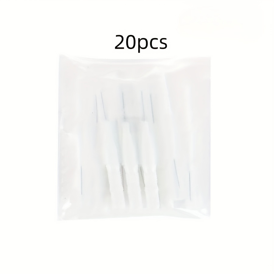 5/20pcs Micro Eyebrow Brush with Cap for Brow Lamination