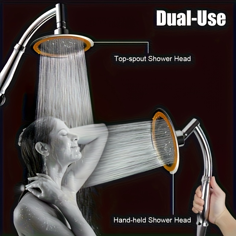 Ultra-Powerful Handheld Showerhead Rainfall Set