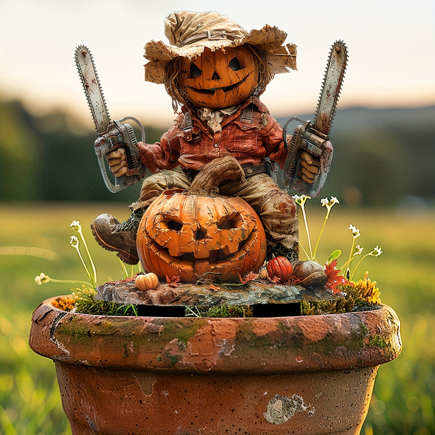 

[ ] 11.8"x8.6" For Men - Halloween Decor, Art & Sun