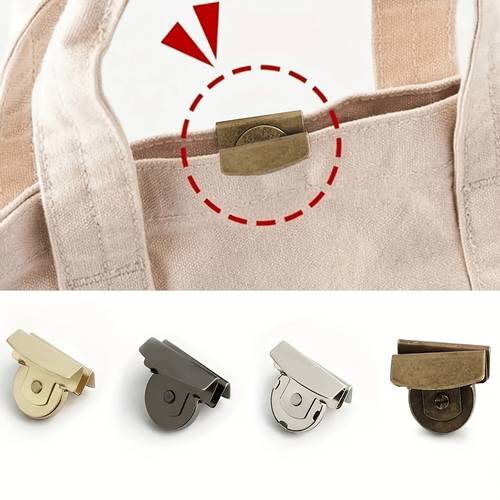 1 2 4 pairs metal magnetic snap bag accessories strong magnet invisible snap hook clasp