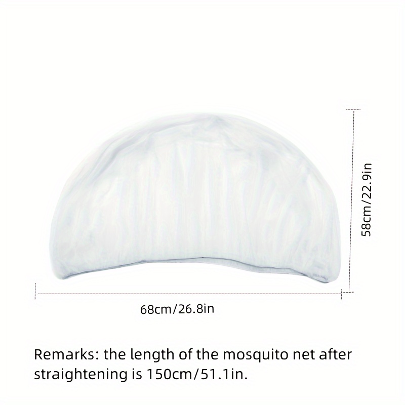 Stroller Mosquito Net - Full Coverage, Durable Polyester, Hand-Wash Only - Perfect for Youngsters Car Seats & Dining Chairs