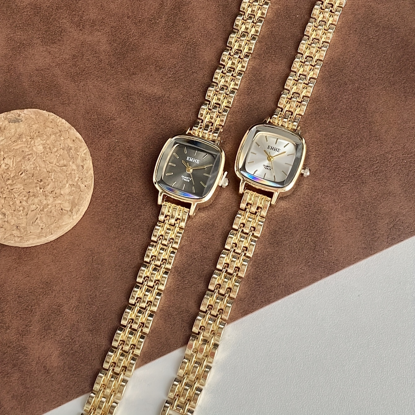 women s elegant minimalist watch - golden-tone alloy strap quartz wristwatch, everyday & formal jewelry, perfect birthday/anniversary/halloween gift for women, anniversary present, classic  ,    , stylish accessory, professional women Product details 6
