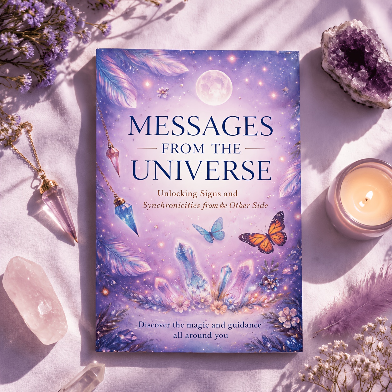 TEMU Messages From The Universe: Unlocking Signs And Synchronicities â Inspirational Spiritual Guidance Paperback For Intuition, Comfort And Everyda