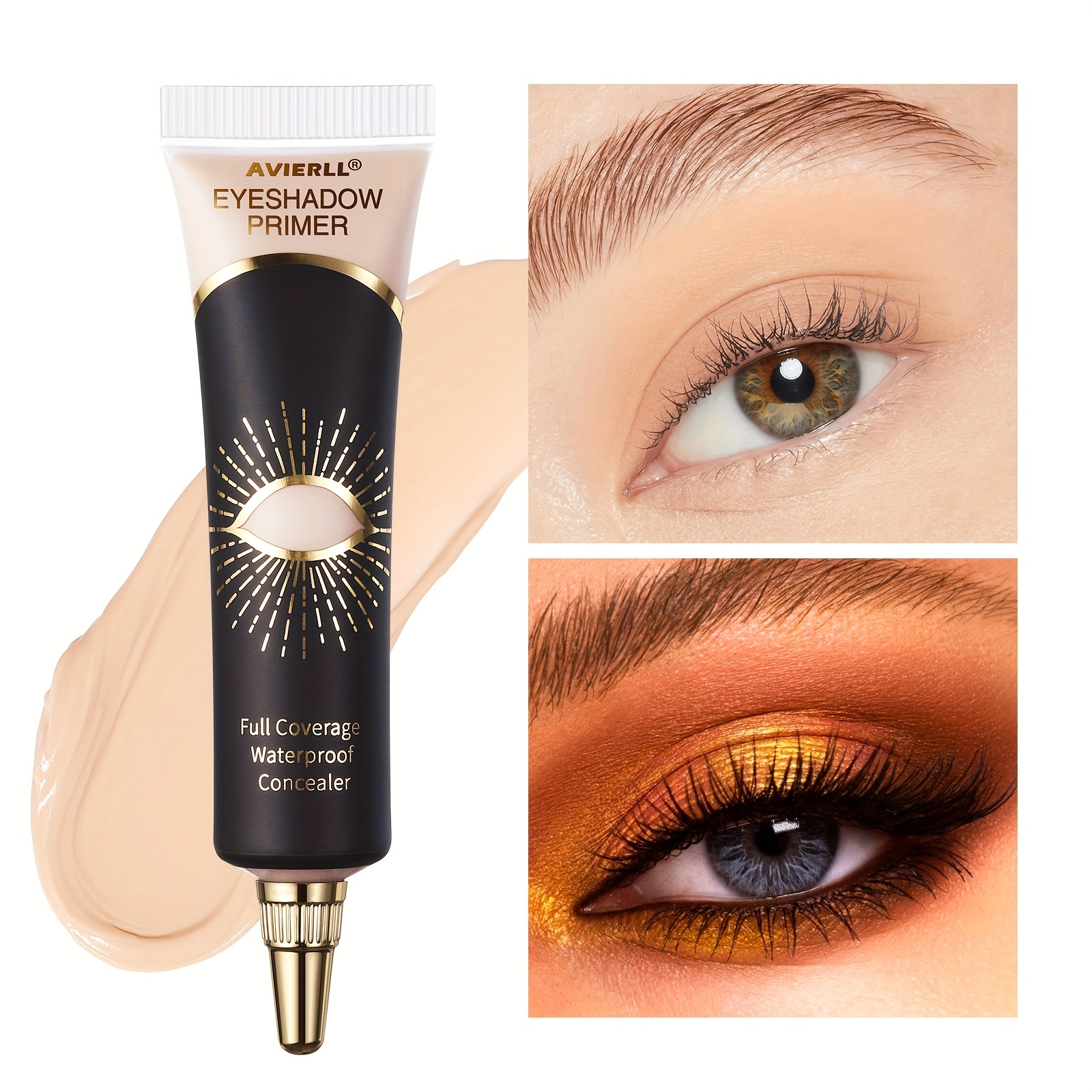 eye shadow primer long lasting waterproof eye   full coverage concealer for face the perfect   for womens easter makeup looks   1pc with 6 colors   6pcs set Product details 5