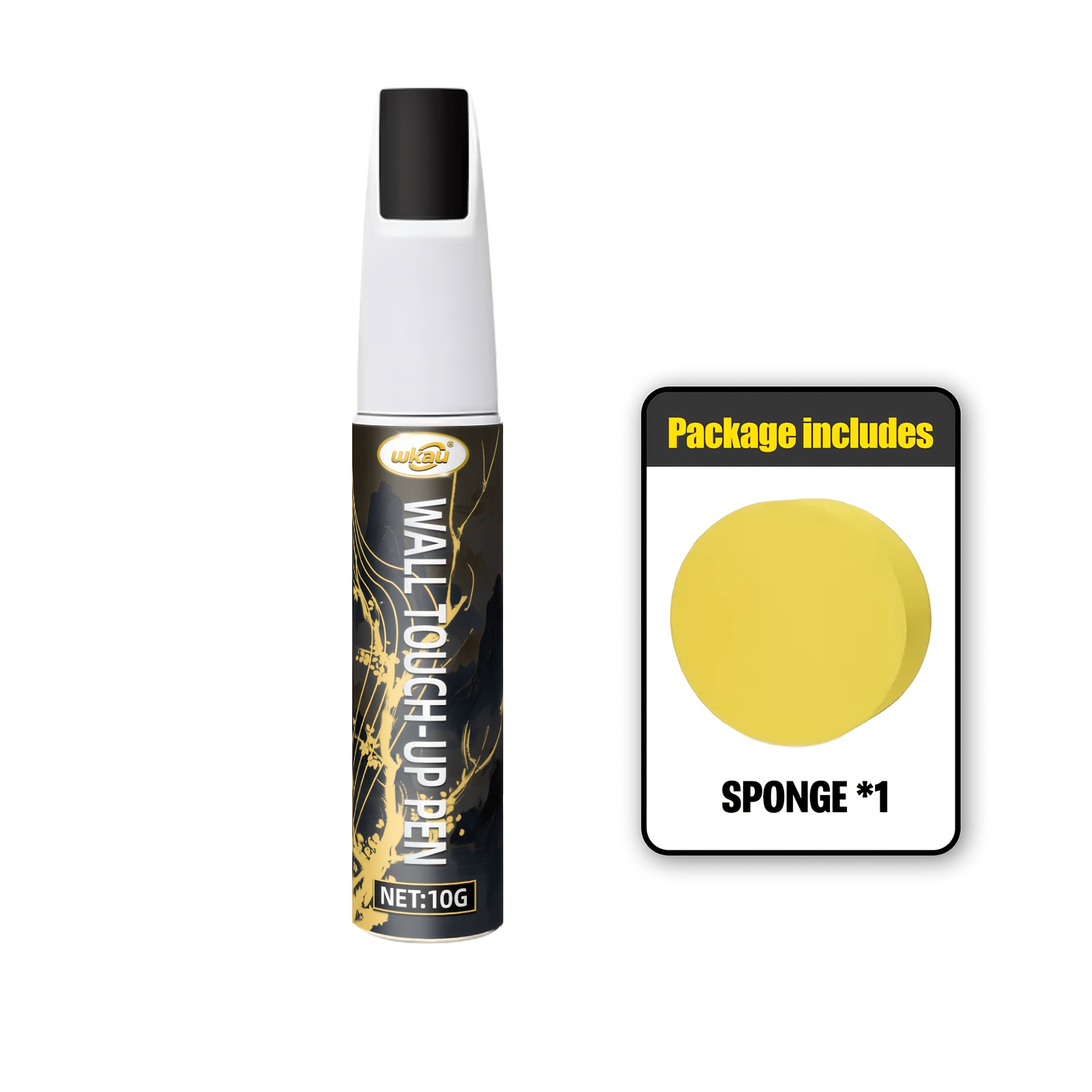 E-shop WKAU 10G Schwarzer wasserfester Auto-Reifen-Neuheit-Stift - Permanentmarkierwerkzeug für die Reifenoberflächenpflege, ideal für die tägliche