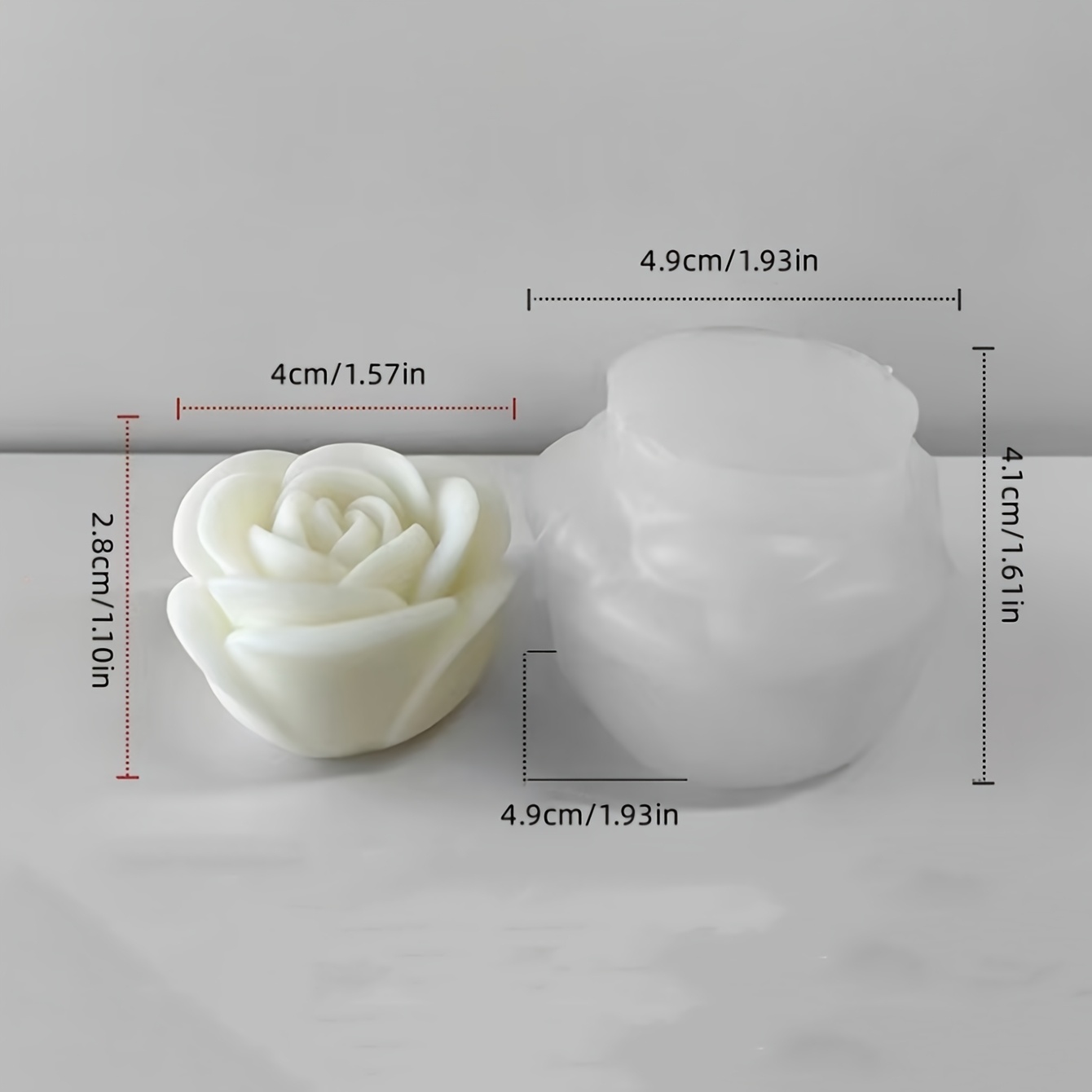 TEMU Stampo in silicone per candele profumate con , per candele profumate, pietre diffusori, stampi per in resina, stampi riutilizzabili, resistente