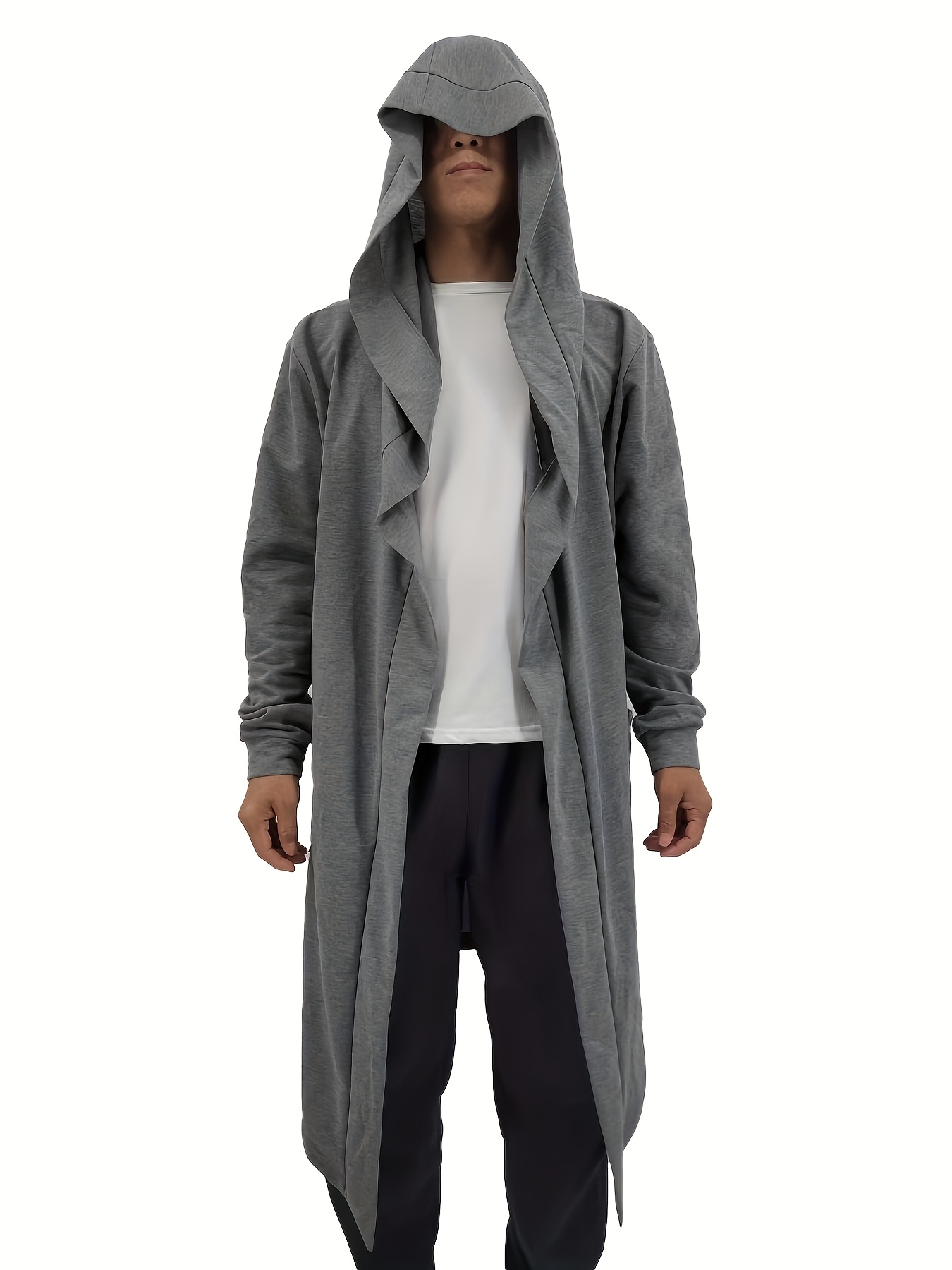 long hooded cardigan sold on Temu United States long hooded cardigan sold on Temu United States