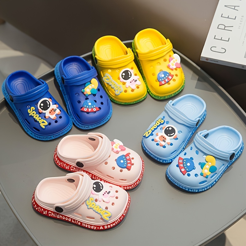 LACOFIA Kleinkind Mädchen Jungen Clogs Garten Schuhe Rutschfeste