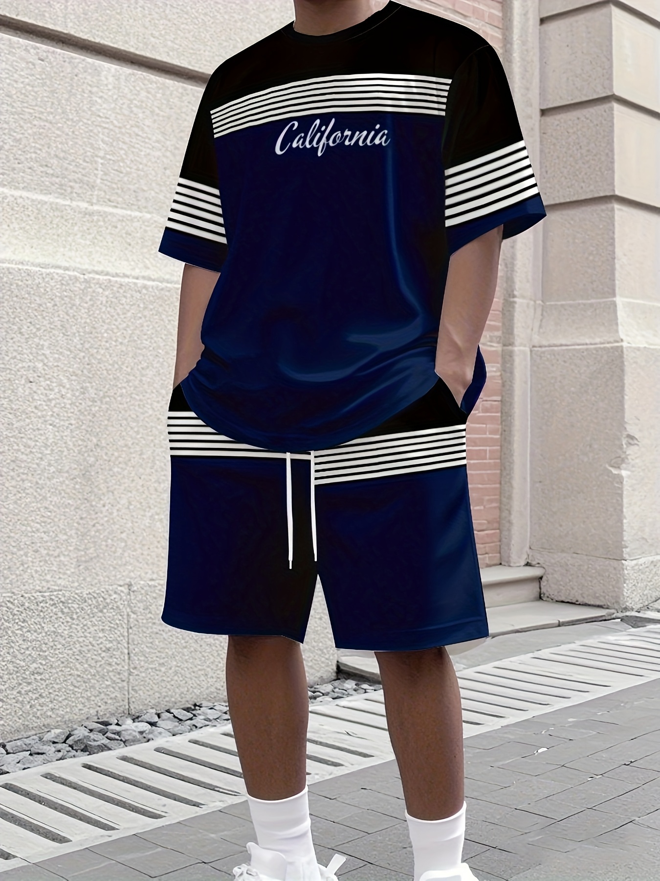 【CALIFORNIA SPORTSWEAR】TEE＆SHORTS SET UP CALIFORNIA SPORTSWEAR】TEE＆SHORTS SET UP Short Sleeve California