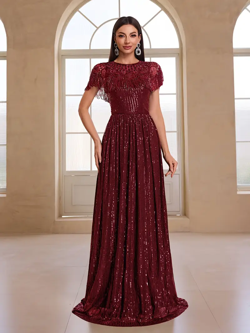 women elegant luxury decor formal evening gown shawl party - Temu Australia women elegant luxury decor formal evening gown shawl party - Temu Australia