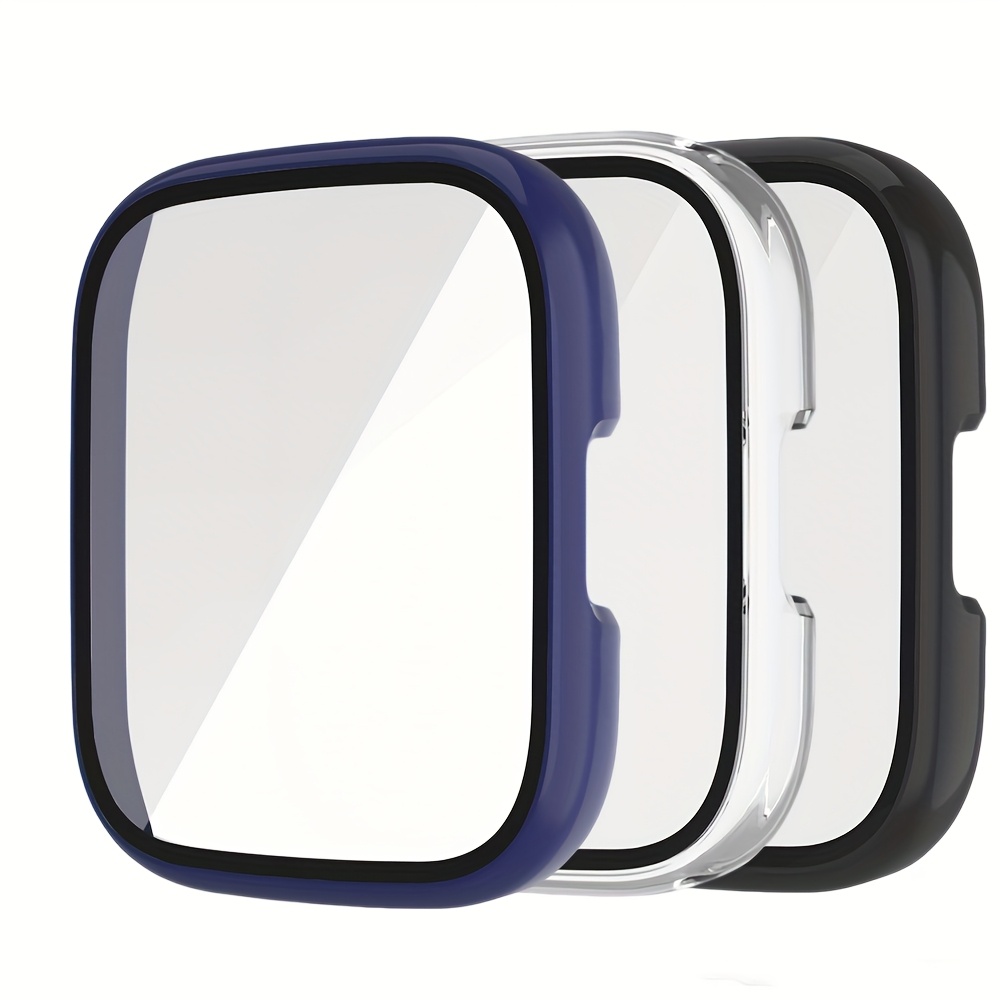 E-shop 3-teiliges Set, passend für Redmi Watch 6, Watch 4/5 Watch 5 Active/Lite. Vollflächige PC-Hartglas-Displayschutzfolie integriert mit