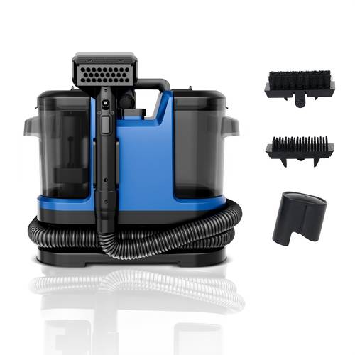portable carpet upholstery cleaner machine dual size brush heads deep stain removal suitable for carpet pets car seats couch stairs heavy duty spot cleaner