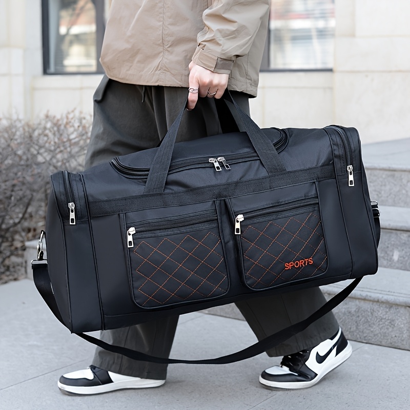 1pc foldable travel bag large capacity bags luggage temu - Temu